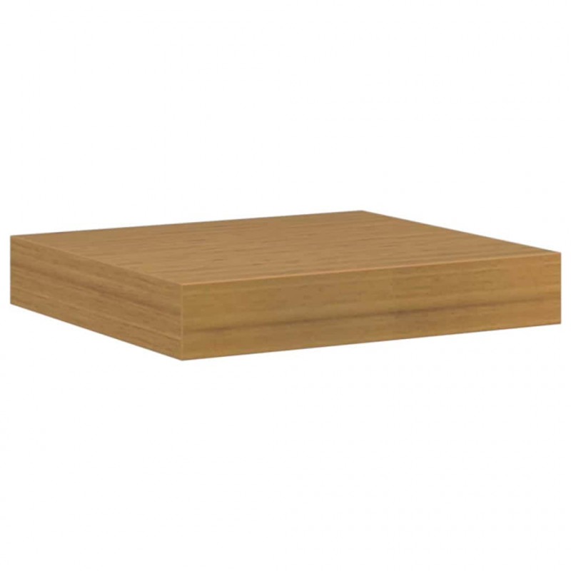 Półka ścienna z przechowywaniem 4 pcs Beżowy 23 x 23,5 x 4 cm