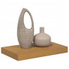 Półka ścienna Beżowy 40 x 23,5 x 4 cm Materiał drewnopochodny