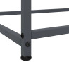 Szafka, antracytowa, 100,5x39x107 cm, stal
