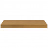 Półka ścienna z przechowywaniem 4 pcs Beżowy 50 x 23,5 x 4 cm