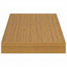 Półka ścienna z przechowywaniem 4 pcs Beżowy 50 x 23,5 x 4 cm