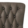Fotel typu slipper Ciemnoszary 56,5 x 70 x 110 cm