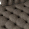 Fotel typu slipper Ciemnoszary 56,5 x 70 x 110 cm