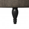 Fotel typu slipper Ciemnoszary 56,5 x 70 x 110 cm
