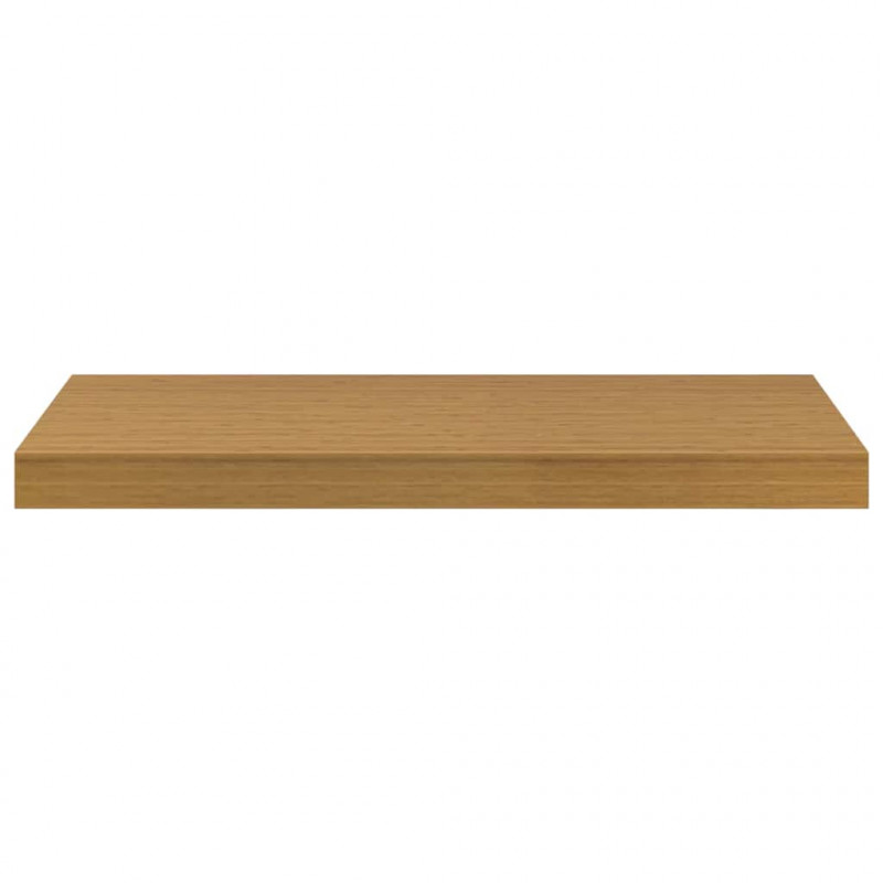 Półka ścienna z przechowywaniem 2 pcs Beżowy 60 x 23,5 x 4 cm