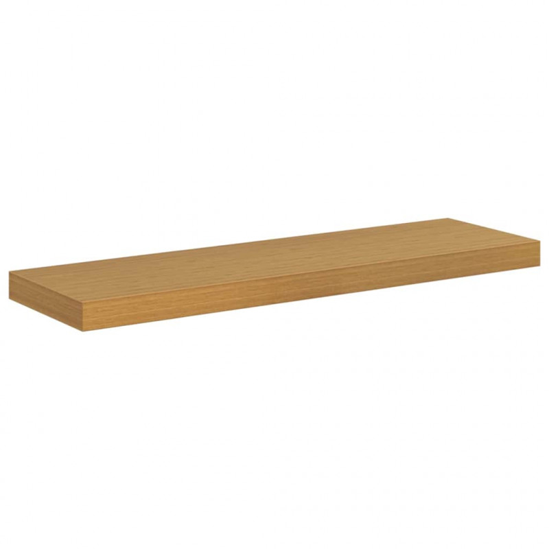 Półka ścienna z przechowywaniem 4 pcs Beżowy 80 x 23,5 x 4 cm