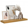 Półka ścienna Beżowy 90 x 23,5 x 4 cm Materiał drewnopochodny