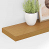 Półka ścienna z przechowywaniem 2 pcs Beżowy 90 x 23,5 x 4 cm