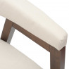 Krzesła jadalne 2 pcs Jasny Brąz 54 x 57 x 73 cm Drewno Gumowe