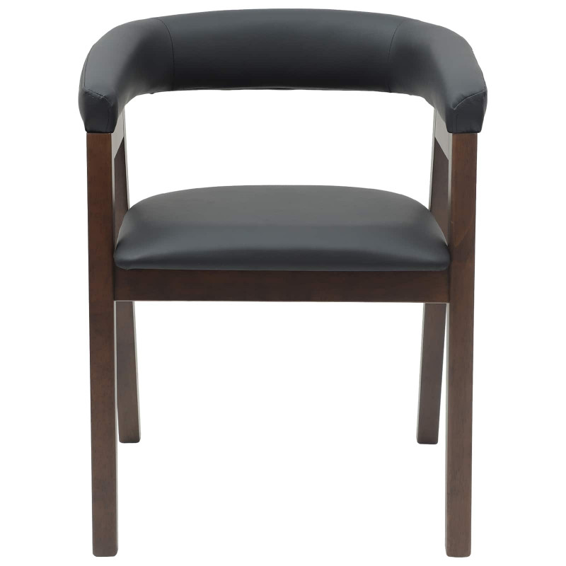 Krzesła jadalne 2 pcs Jasny Brąz 54 x 57 x 73 cm Drewno Gumowe