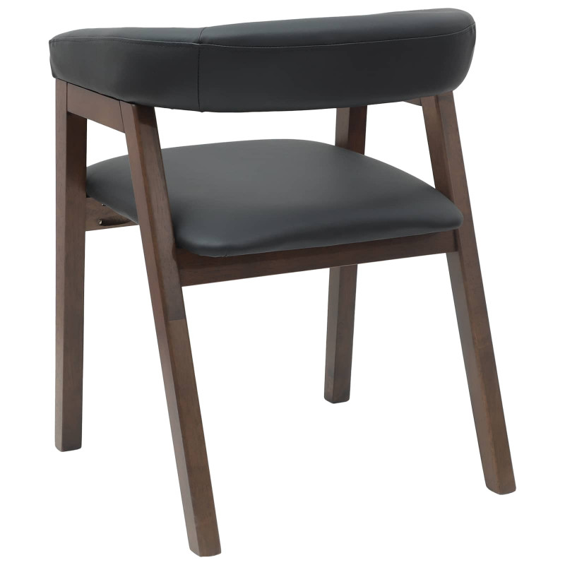Krzesła jadalne 2 pcs Jasny Brąz 54 x 57 x 73 cm Drewno Gumowe