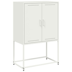 Szafka, biała, 68,5x38,5x107 cm, stal