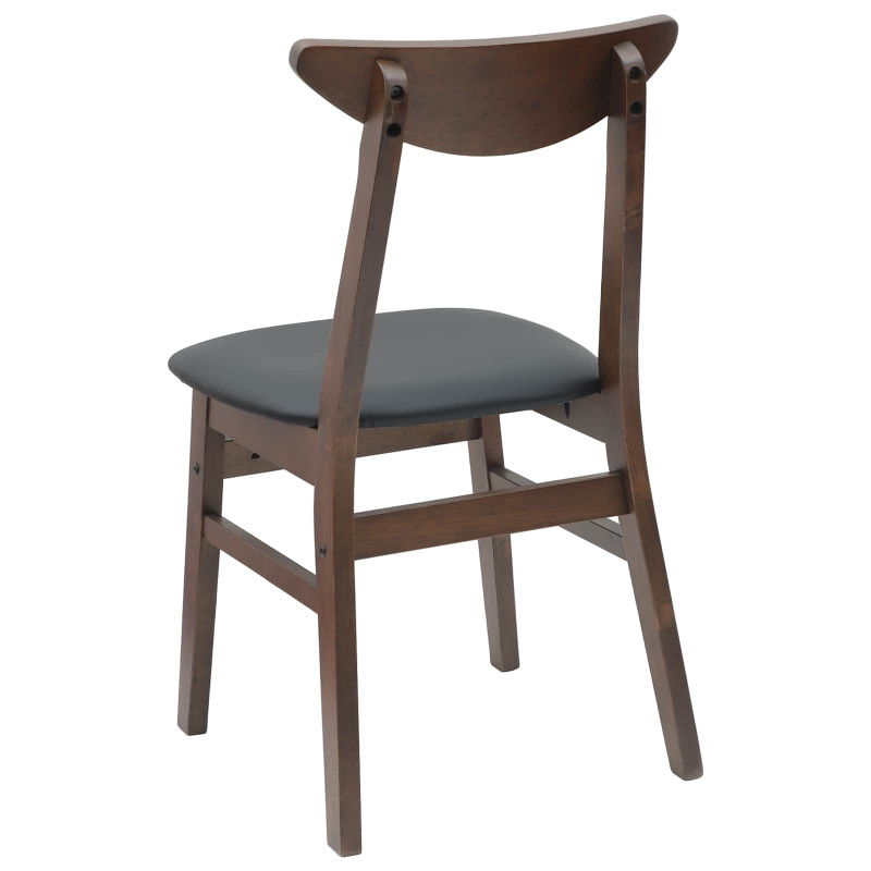 Krzesła jadalne 2 pcs Jasny Brąz 42 x 47.5 x 81 cm