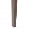 Krzesła jadalne 2 pcs Jasny Brąz 42 x 47.5 x 81 cm