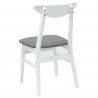 Krzesła jadalne 2 pcs Biały 42 x 47.5 x 81 cm Drewno Gumowe