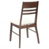 Krzesła jadalne 2 pcs Jasny Brąz 43 x 54 x 89 cm Drewno Gumowe