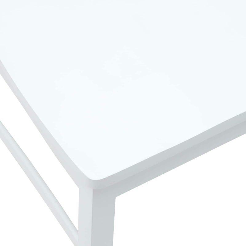 Krzesła jadalne 2 pcs Biały 43 x 54 x 89 cm Drewno Gumowe