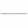 Półka ścienna z półką 2 pcs Biały marmur 100 x 9 x 3 cm