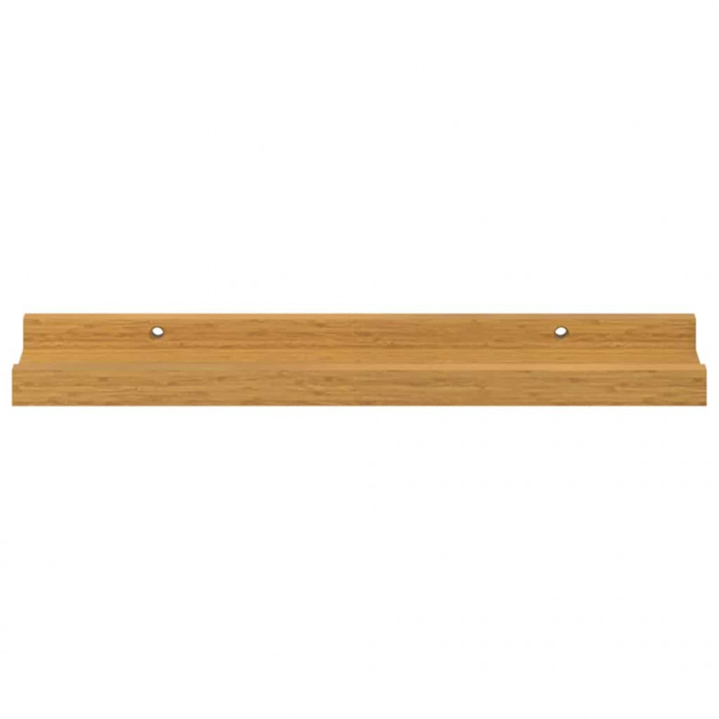 Półka ścienna z półką 4 pcs Beżowy 40 x 9 x 3 cm