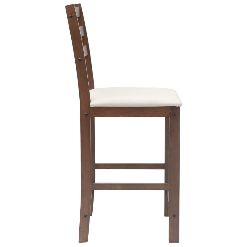 Krzesła jadalne 2 pcs Jasny Brąz 40 x 47,5 x 99,5 cm