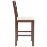 Krzesła jadalne 2 pcs Jasny Brąz 40 x 47,5 x 99,5 cm