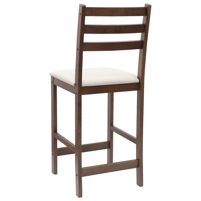 Krzesła jadalne 2 pcs Jasny Brąz 40 x 47,5 x 99,5 cm