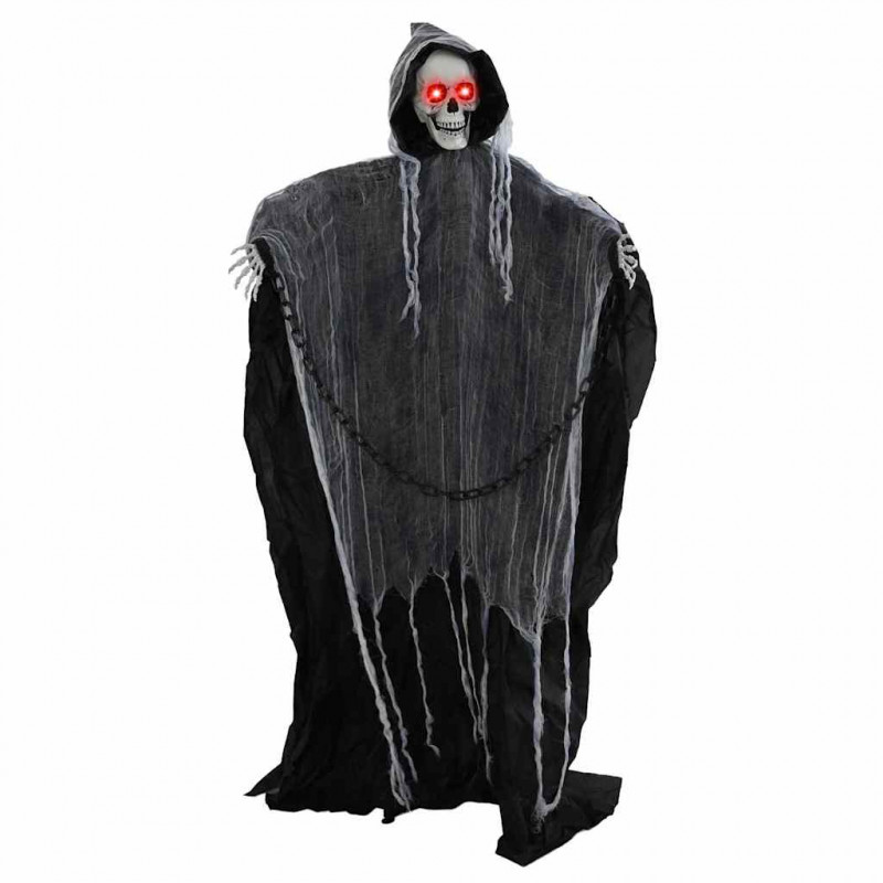 Halloween Grim Reaper Czarny 60 x 60 x 155 cm Poliester