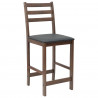 Krzesła jadalne 2 pcs Jasny Brąz 40 x 47,5 x 99,5 cm