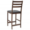 Krzesła jadalne 2 pcs Jasny Brąz 40 x 47,5 x 99,5 cm