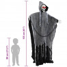 Halloween Grim Reaper Czarny 60 x 60 x 155 cm Poliester