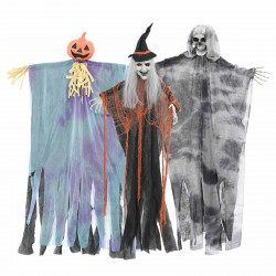 Zawieszany Duch Halloween 3 pcs Wielokolorowe 61 x 97 cm
