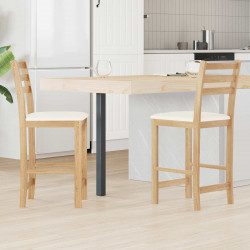 Krzesła jadalne 2 pcs Naturalny 40 x 47,5 x 99,5 cm