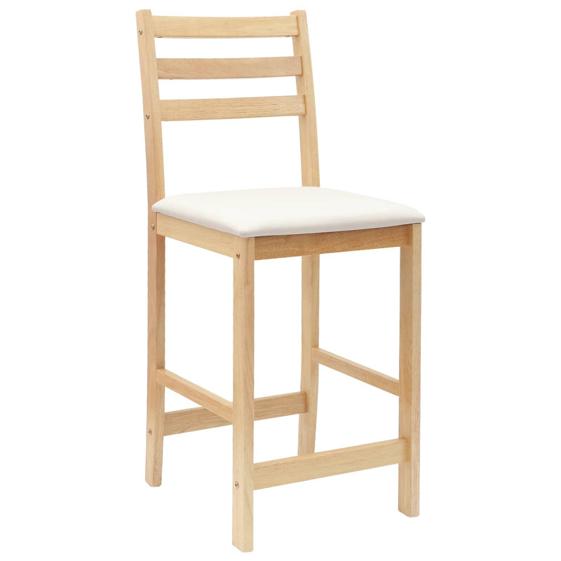 Krzesła jadalne 2 pcs Naturalny 40 x 47,5 x 99,5 cm