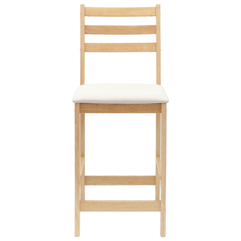 Krzesła jadalne 2 pcs Naturalny 40 x 47,5 x 99,5 cm