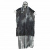 Zawieszany Duch Halloween 3 pcs Czarny 66 x 110 cm Poliester