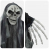 Zawieszany Duch Halloween 3 pcs Czarny 66 x 110 cm Poliester