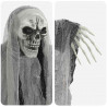 Zawieszany Duch Halloween 3 pcs Czarny 66 x 110 cm Poliester