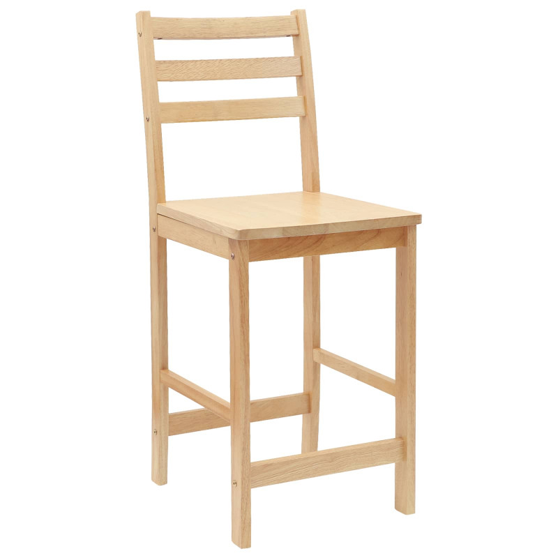 Krzesła jadalne 2 pcs Naturalny 40 x 47,5 x 99,5 cm