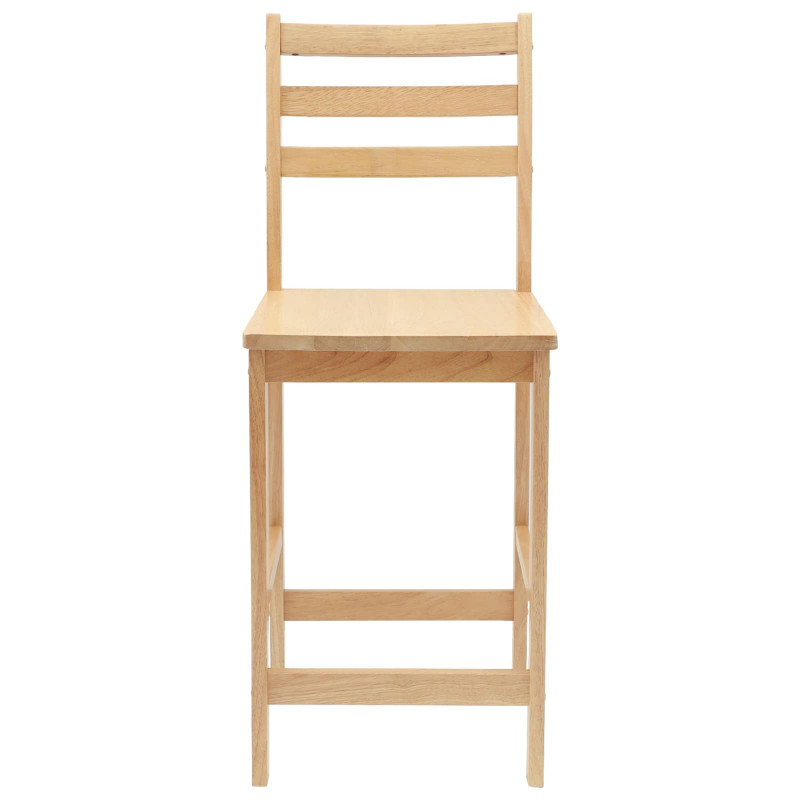 Krzesła jadalne 2 pcs Naturalny 40 x 47,5 x 99,5 cm
