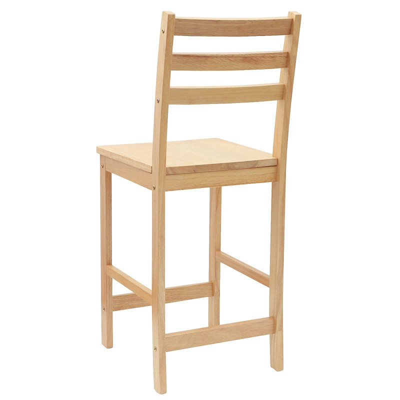 Krzesła jadalne 2 pcs Naturalny 40 x 47,5 x 99,5 cm