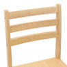 Krzesła jadalne 2 pcs Naturalny 40 x 47,5 x 99,5 cm