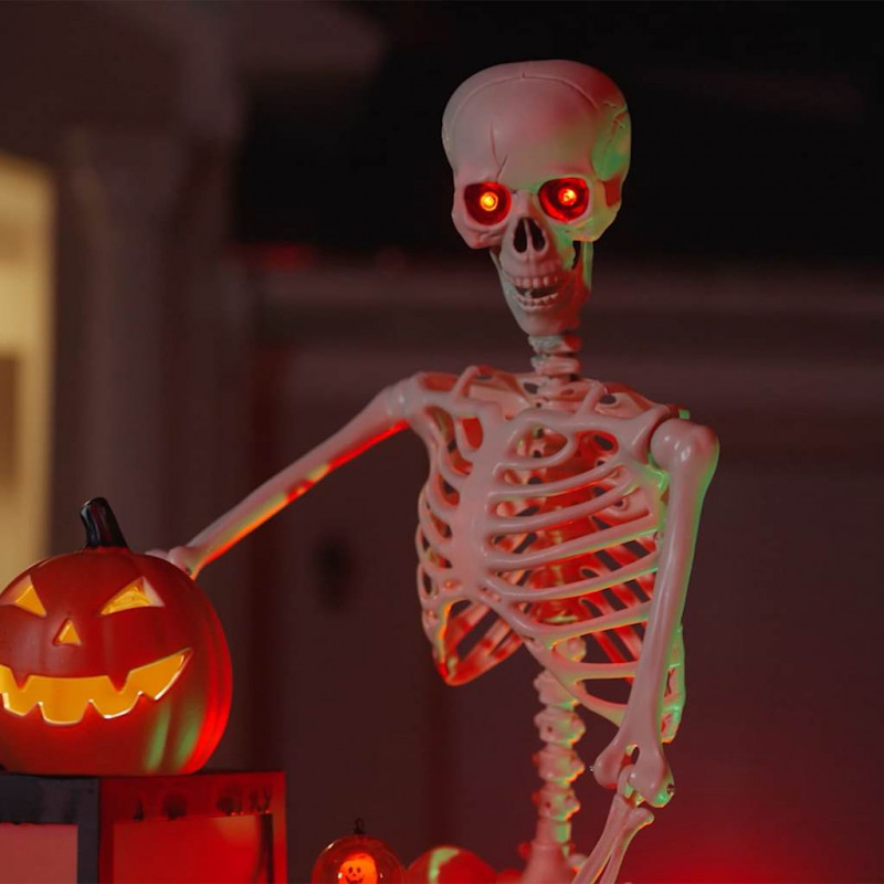 Szkielet Halloween Biały 155 x 38.5 cm Z tworzywa sztucznego
