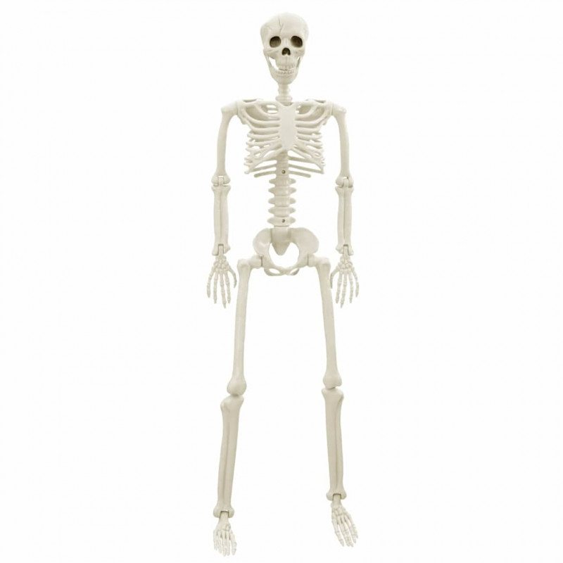 Szkielet Halloweenowy 2 pcs Biały 85 cm PVC