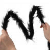 Dekoracja Pająka na Halloween 6 pcs Czarny 75 cm