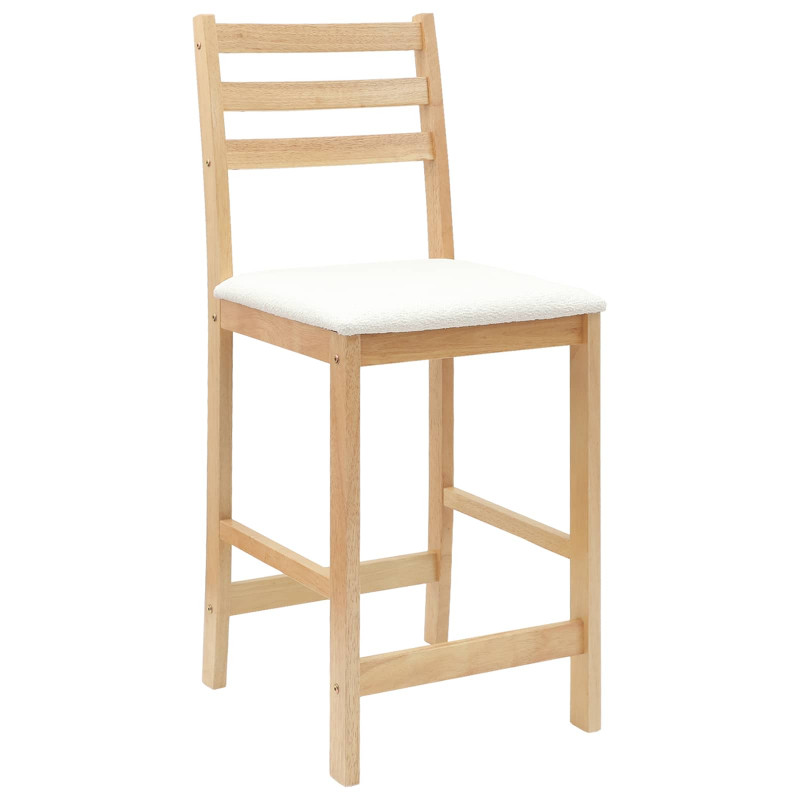 Krzesła jadalne 2 pcs Naturalny 40 x 47,5 x 99,5 cm