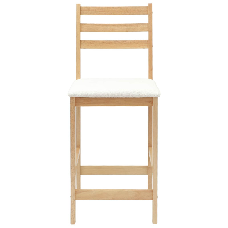 Krzesła jadalne 2 pcs Naturalny 40 x 47,5 x 99,5 cm
