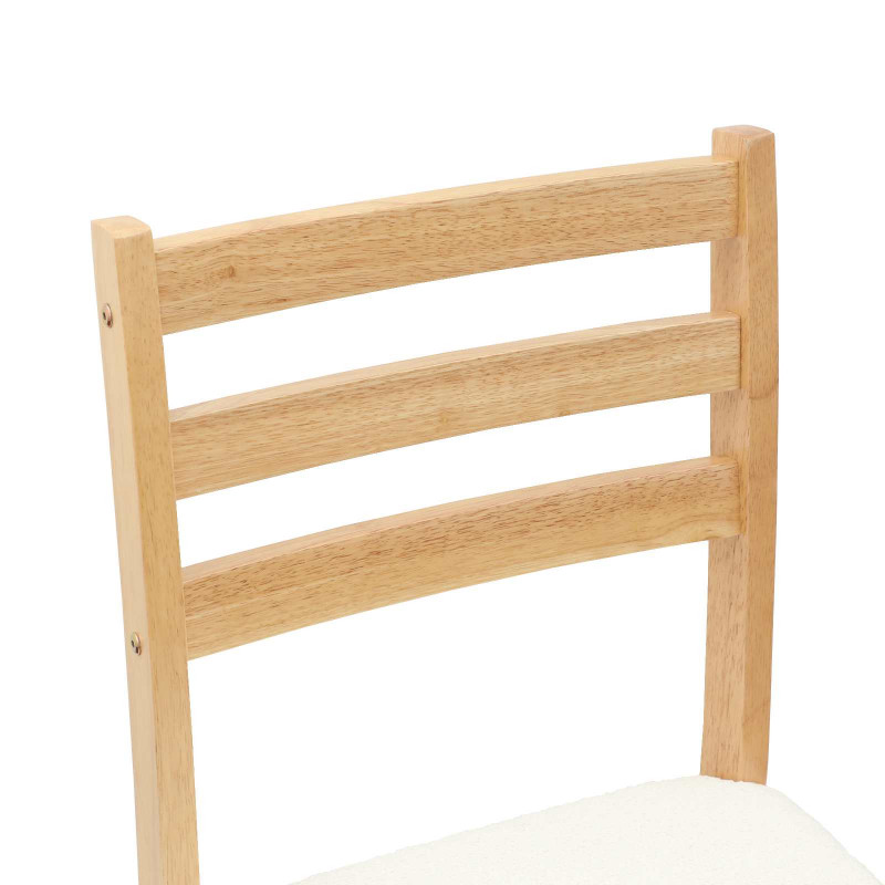Krzesła jadalne 2 pcs Naturalny 40 x 47,5 x 99,5 cm