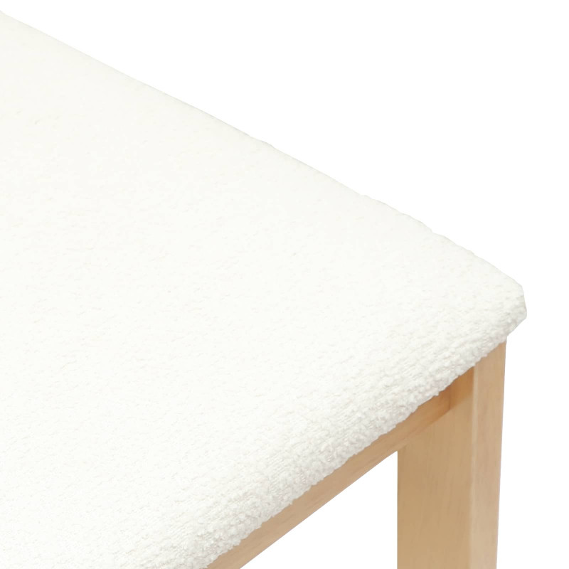Krzesła jadalne 2 pcs Naturalny 40 x 47,5 x 99,5 cm