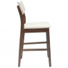 Krzesła jadalne 2 pcs Jasny Brąz 48 x 49 x 95 cm Drewno Gumowe