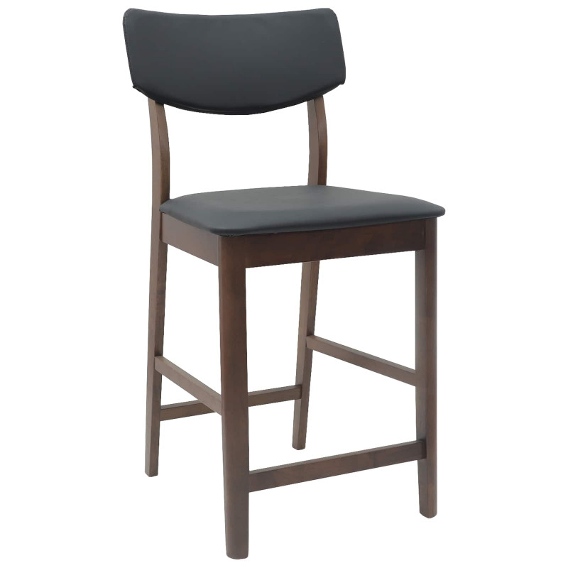Krzesła jadalne 2 pcs Jasny Brąz 48 x 49 x 95 cm Drewno Gumowe